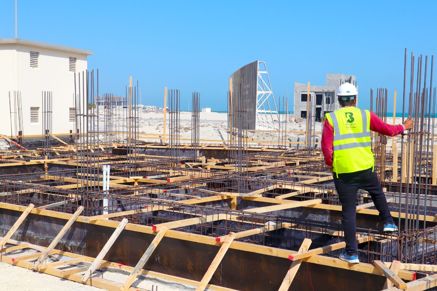 Busco Contracting crew on a project